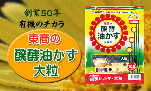 醗酵油かす大粒 製品情報 株式会社 東 商