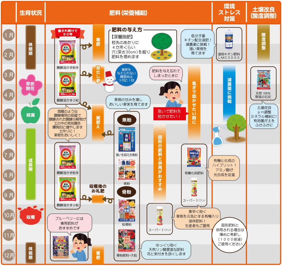 シチュエーション 果樹 製品情報 株式会社 東 商